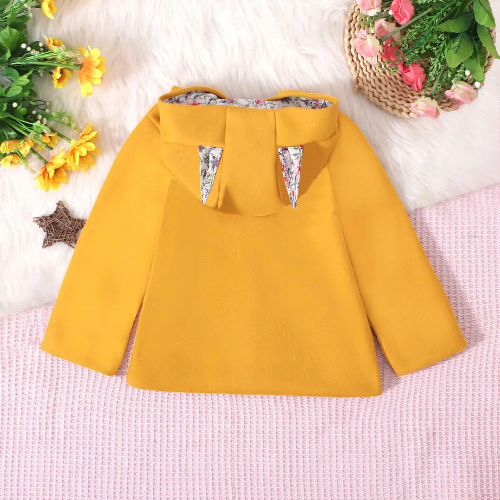 Пуховик для дівчинки - Тепле дизайнерське пальто на ґудзиках, фото №2 Пуховик для дівчинки - Тепле дизайнерське пальто на ґудзиках, фото №2