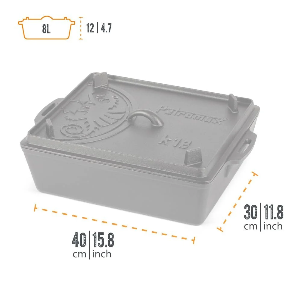 Форма для выпечки Petromax Чугунная 8 л, фото №3