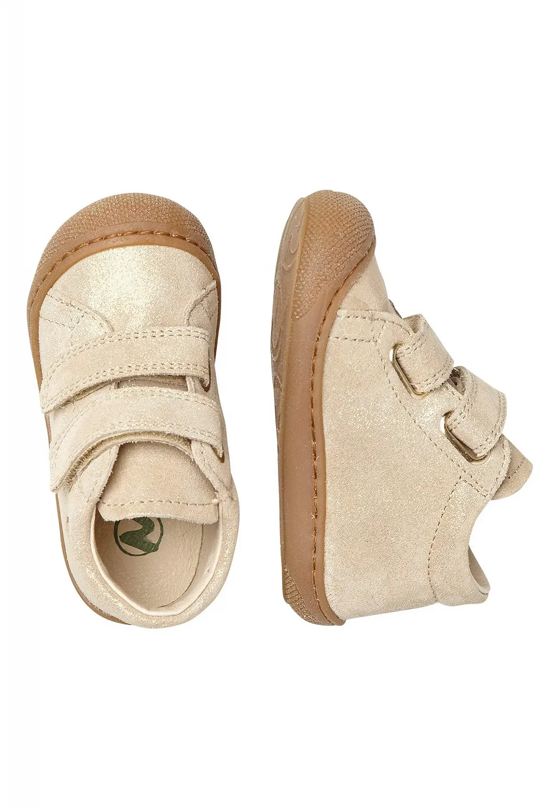 Перше взуття для ходьби Naturino Glitter Suede, фото №4