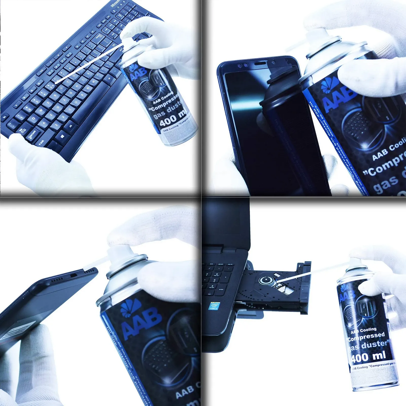 Стиснене повітря AAB K2 400 мл, фото №7 Стиснене повітря AAB K2 400 мл, фото №7