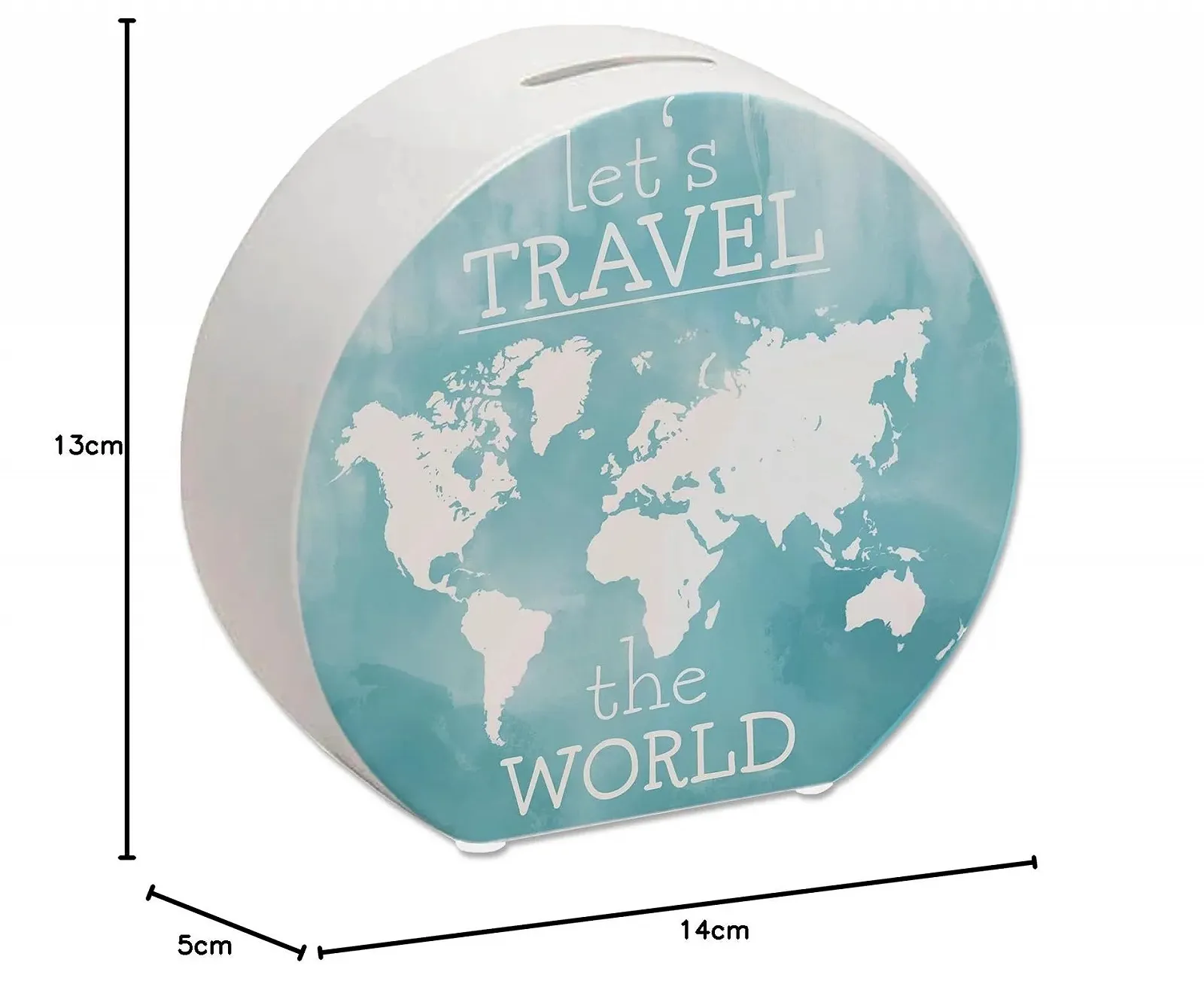 Скарбничка Let's Travel The World з картою світу, фото №9