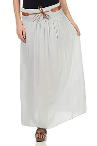 Жіноча спідниця Довга Літня Пляжна Максі Ярусна Довга 102 synthetic.ua - Фото 1