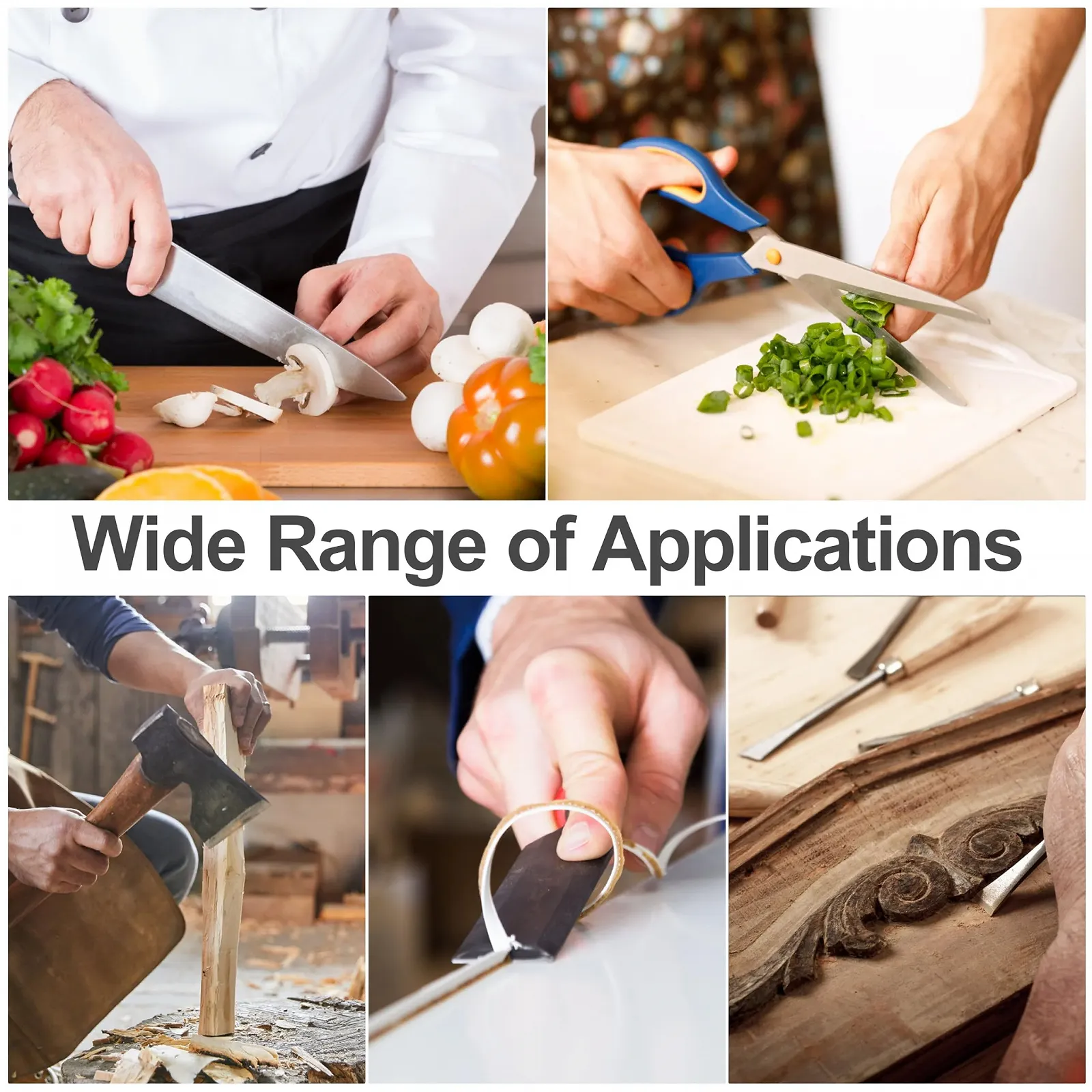 Набір алмазних точильних каменів 4 шт. 400/600/1000/1200 грит стільникова поверхня з нековзною основою, фото №7