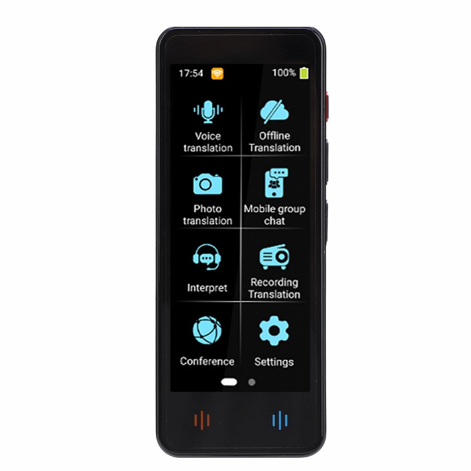 Перекладач голосу Haofy, підтримка WiFi 134 мов (Чорний), фото №1