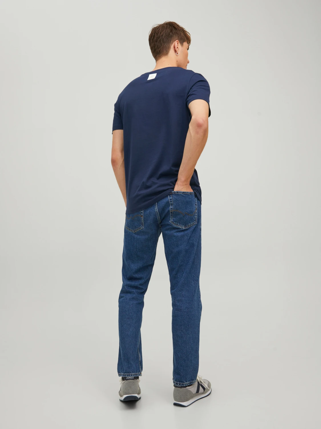 Футболка Jack&Jones 12221946 Темно-синій L, фото №2