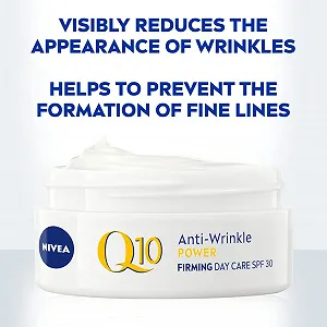 Денний крем NIVEA Q10 Power Anti-Wrinkle + Firming Age Spots SPF30 50 мл synthetic.ua - Фото 1