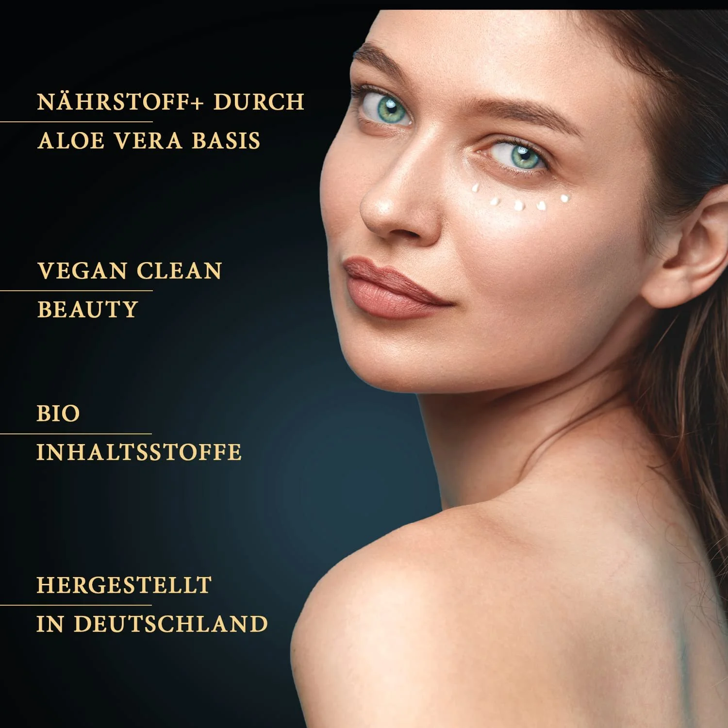 Крем для век Satin Natural Organic Aloe Vera + Hyaluronic + Taurine + Vitamin E 30 мл, фото №3 Крем для век Satin Natural Organic Aloe Vera + Hyaluronic + Taurine + Vitamin E 30 мл, фото №3