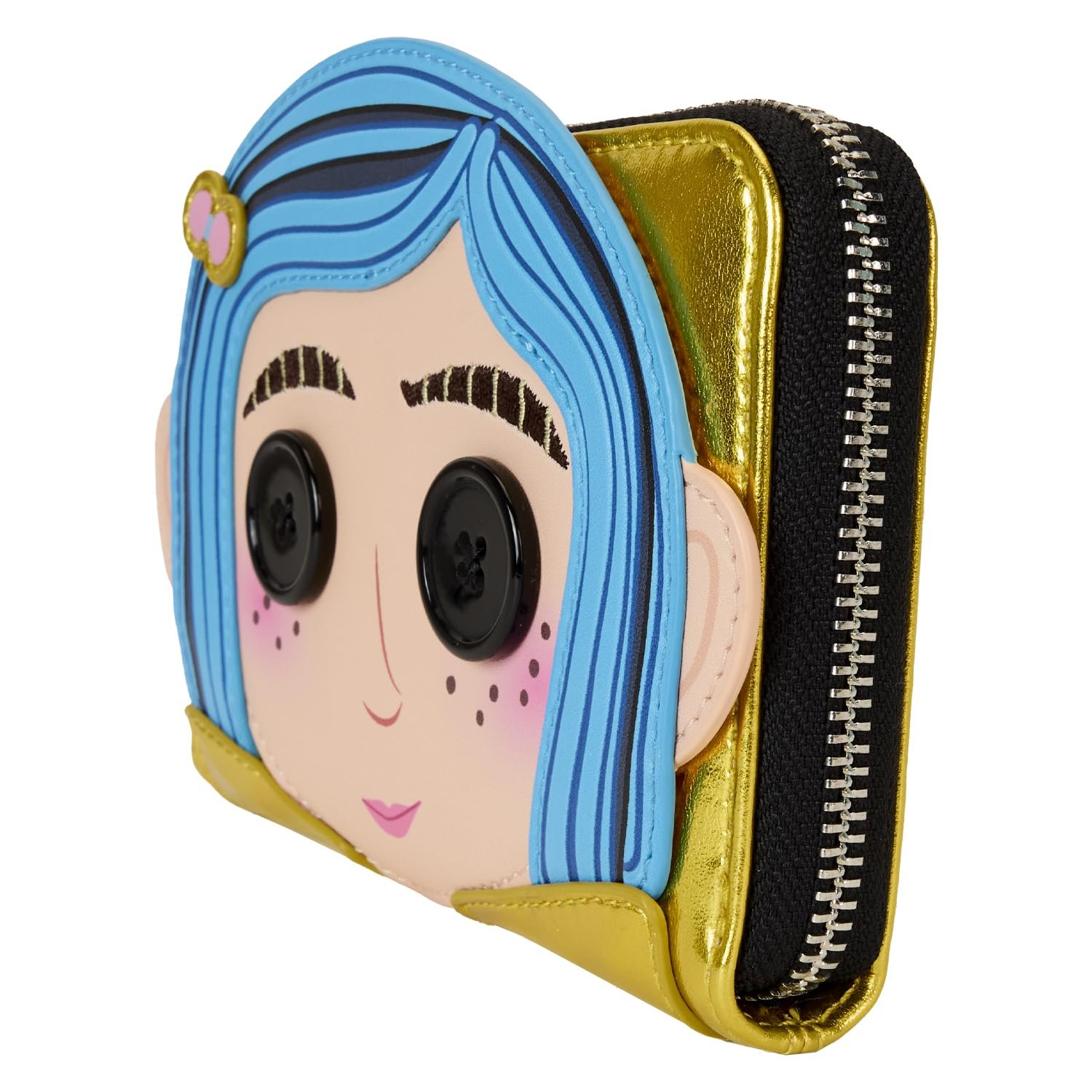 Гаманець на блискавці Coraline 15th Anniversary різнокольоровий, фото №2