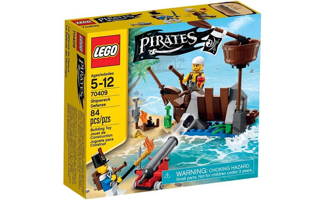 Детский конструктор LEGO Pirates Оборона обломков корабля (70409), фото №1