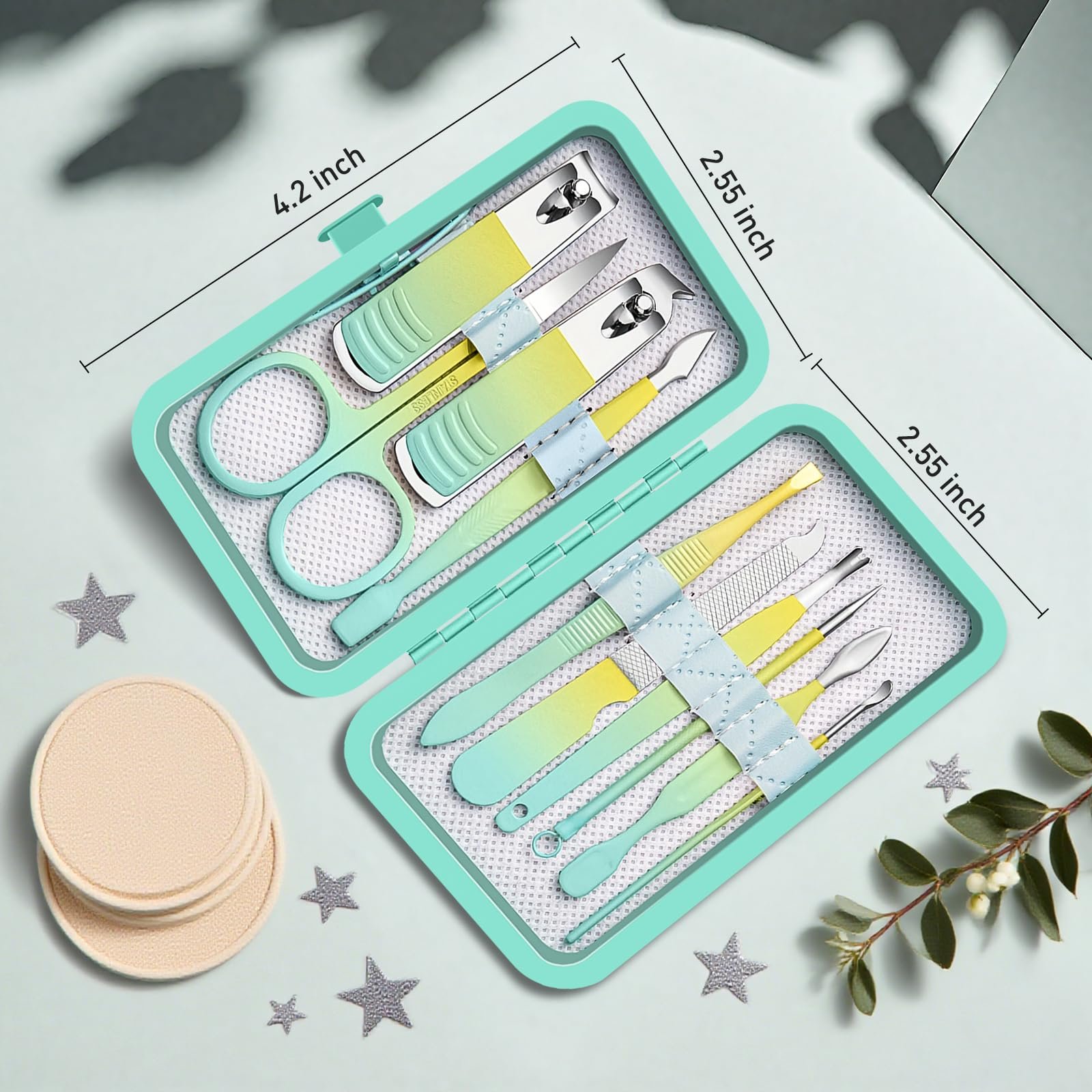 Набір для манікюру Unusverum 10шт, фото №6 Набір для манікюру Unusverum 10шт, фото №6