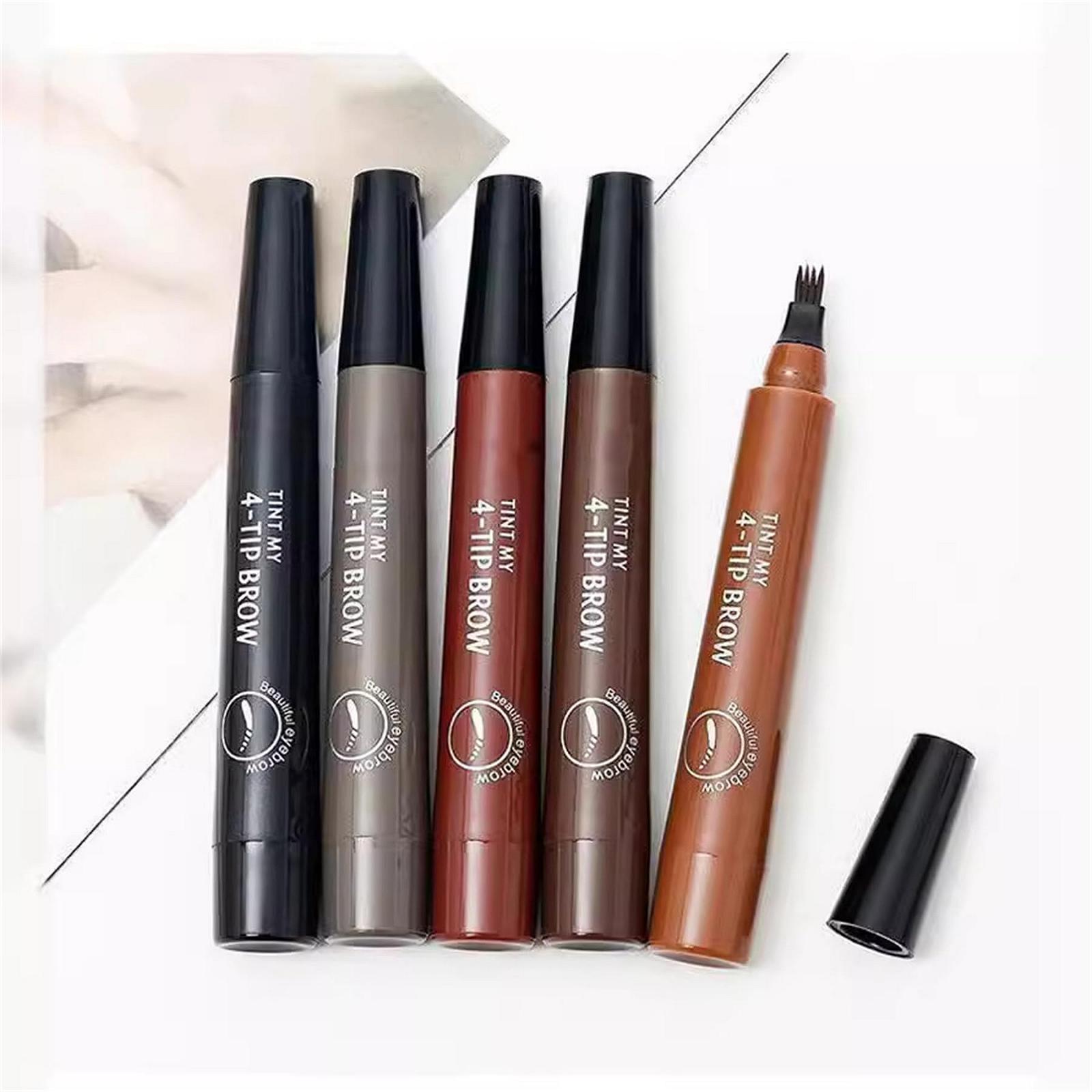 Олівець для брів Microblading 5 штук 4-ти ножовий наконечник Водостійкий, фото №4 Олівець для брів Microblading 5 штук 4-ти ножовий наконечник Водостійкий, фото №4