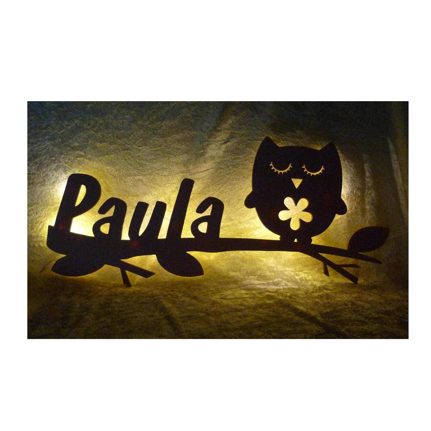 Светильник Schlummerlicht24 LED Деревянный Декор Стены Ночник Сова Samantha Индивидуальный, фото №1 Светильник Schlummerlicht24 LED Деревянный Декор Стены Ночник Сова Samantha Индивидуальный, фото №1