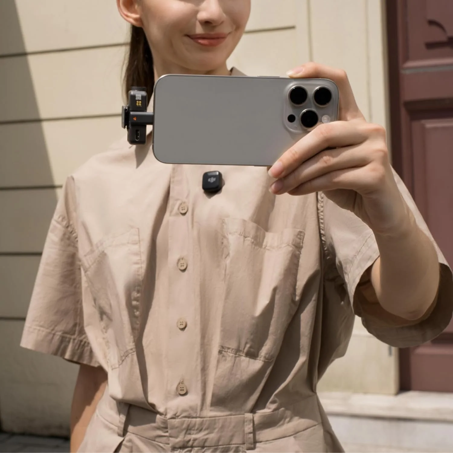 Мікрофонна радіосистема DJI Mic Mini (1 TX + 1 RX ) Black, фото №7 Мікрофонна радіосистема DJI Mic Mini (1 TX + 1 RX ) Black, фото №7