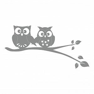 Наклейка на стіну Stick-Drauf 1 Pair of Owls 13 x 25 см - Фото 1