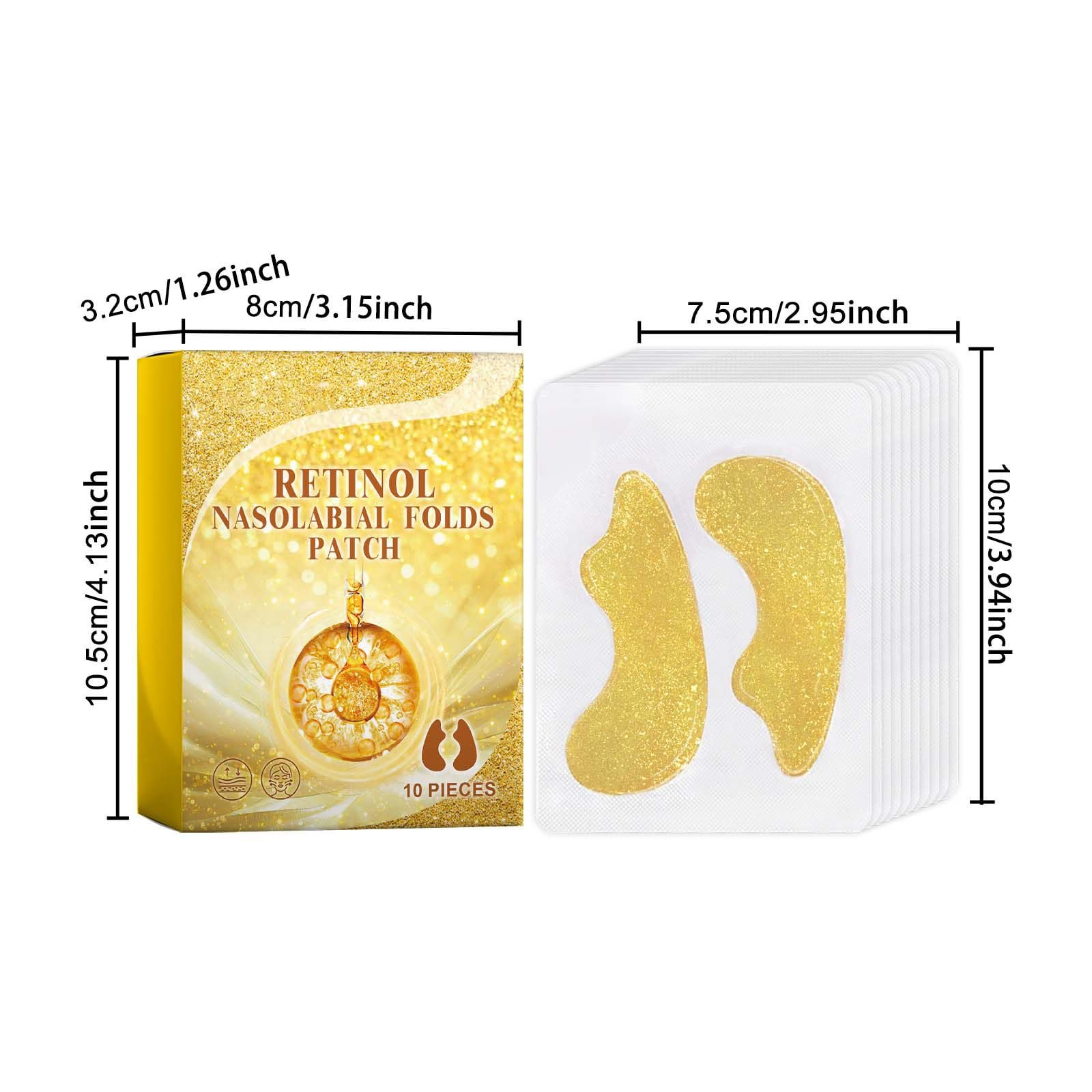 Патчи для лица против морщин с ретинолом, 20 шт, фото №7 Патчи для лица против морщин с ретинолом, 20 шт, фото №7