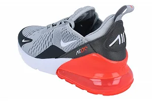 Кроссовки Nike Air Max 270 Детские Серый/Антрацит/Ярко малиновый/Белый synthetic.ua - Фото 1