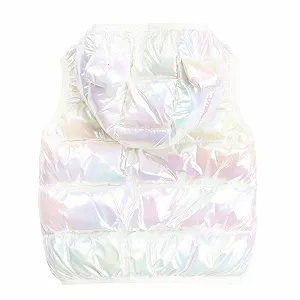 Жилет JiAmy Детский для мальчиков и девочек Зимний Блестящий Легкий Без рукавов Весенний Осенний Зимний synthetic.ua - Фото 1