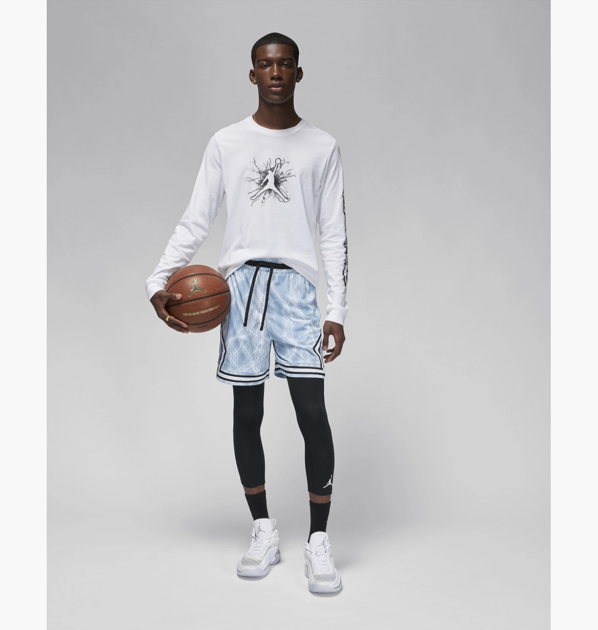 Шорты Jordan Diamond L Синий, фото №5