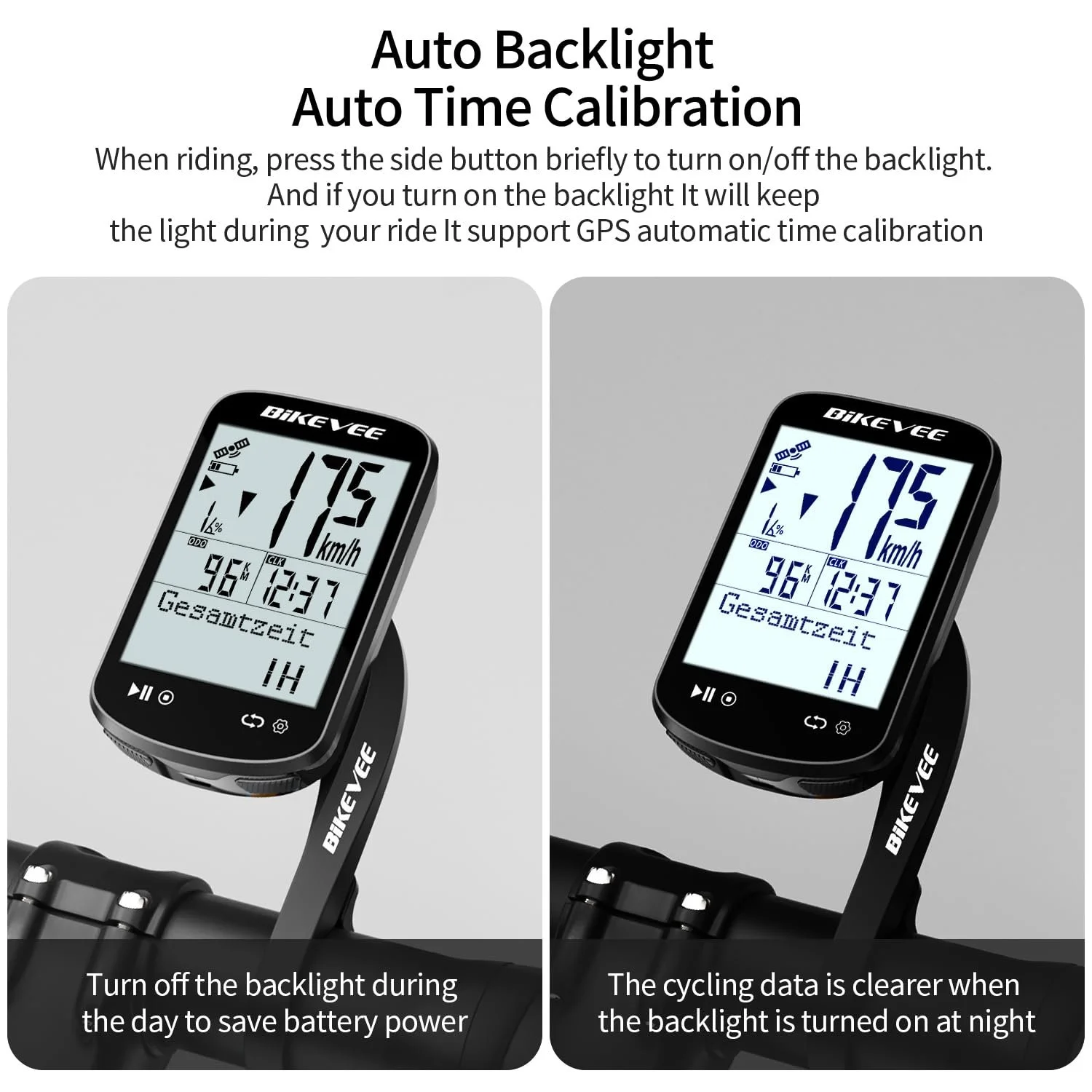 Велокомпьютер GPS Wireless ANT+ Bluetooth IPX7 2.6" FSTN Display, фото №5