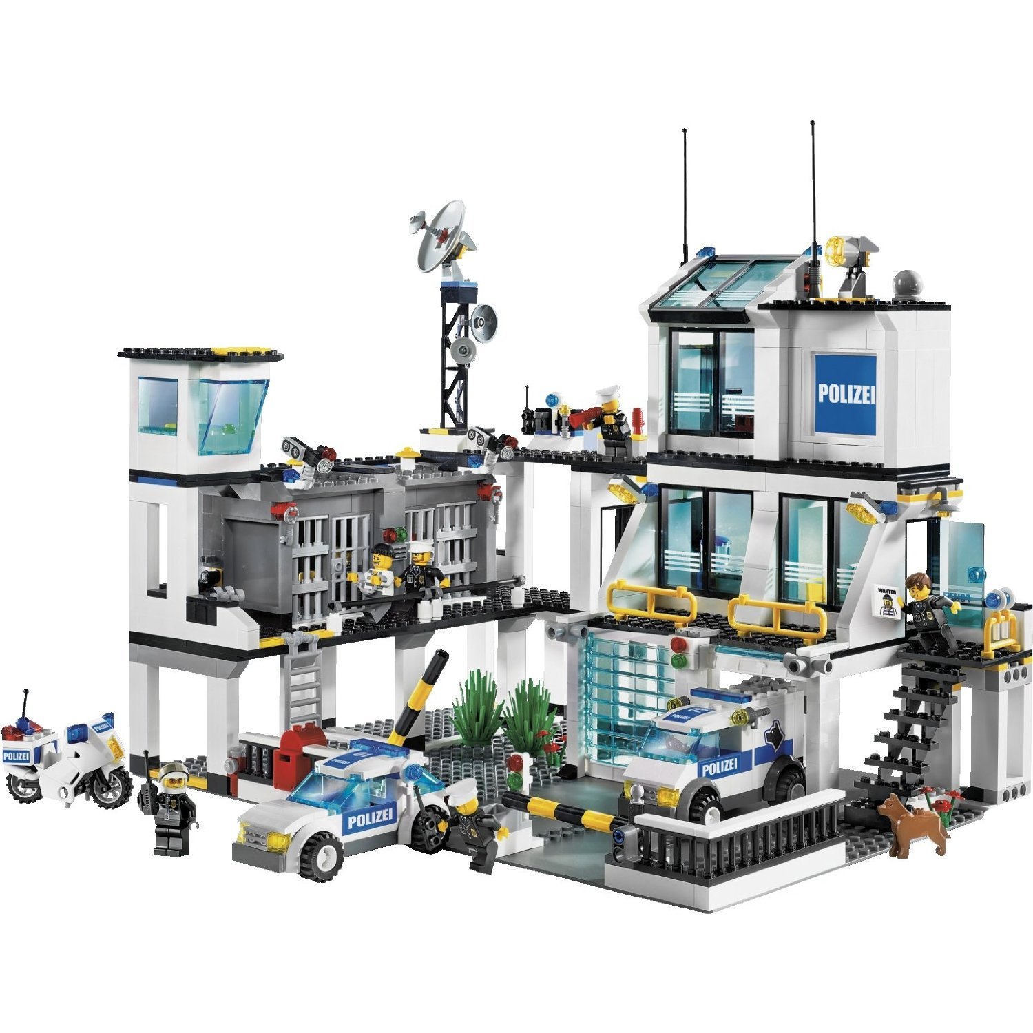 Конструктор Lego City 7744 полицейский участок, фото №3