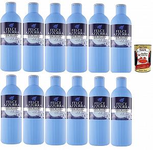 Піна-гель для душу Felce Azzurra Fiori di Luna розслаблююча есенція, 12 шт. по 650 мл - Фото 1