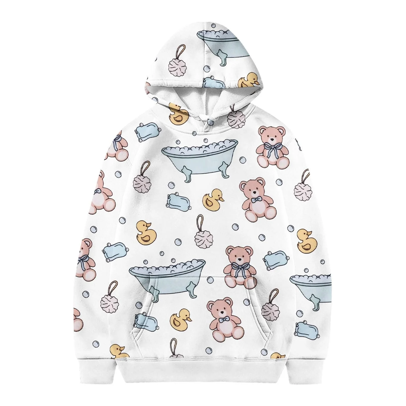 Худі для дівчинки з принтом океанічних тварин, фото №1