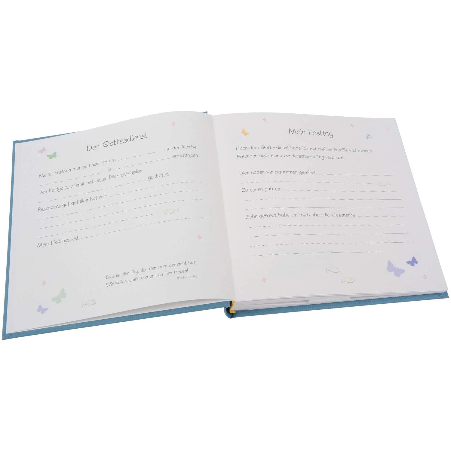 Фотоальбом Goldbuch Ichthys Для Первого Причастия, 60 страниц, Синий, фото №6 Фотоальбом Goldbuch Ichthys Для Первого Причастия, 60 страниц, Синий, фото №6