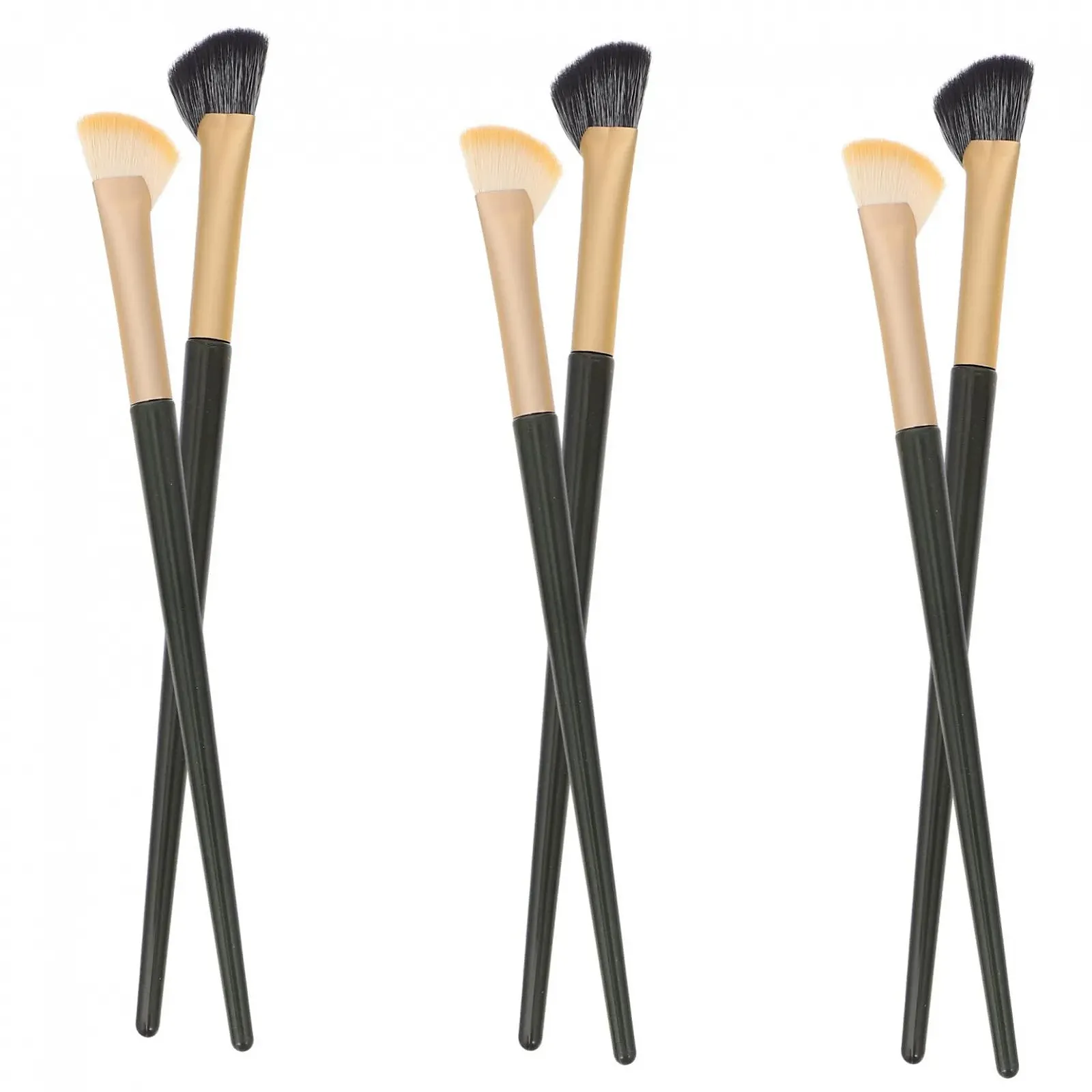 Кисти Ipetboom для бровей 6 шт. деревянная ручка, фото №1