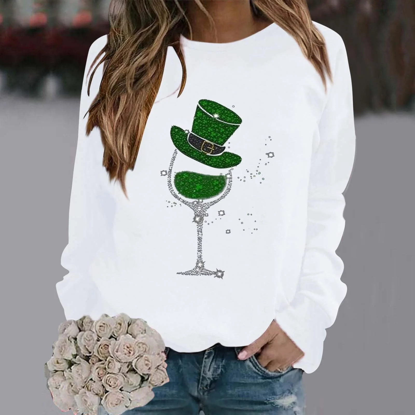 Жіноча Толстовка Generisch Oversized Zip Harajuku Вінтажний Принт Хелловін, фото №3