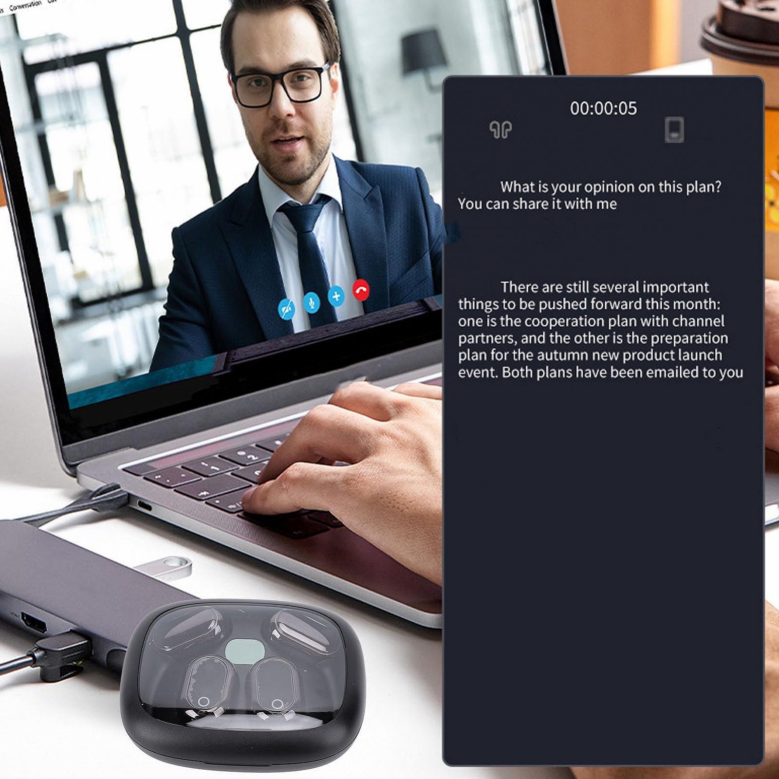 Наушники-переводчики Sorandy AI, Черный, фото №2