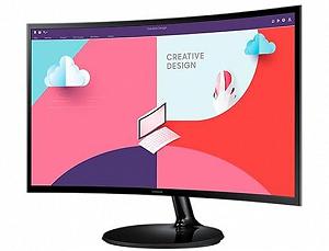 Монітор Samsung 27 дюймів FHD 1920x1080 60Гц 250кд/м2 3000:1 synthetic.ua - Фото 1