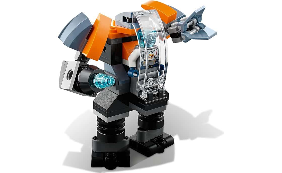 Конструктор LEGO Кібердрон 113 деталей 31111, фото №9