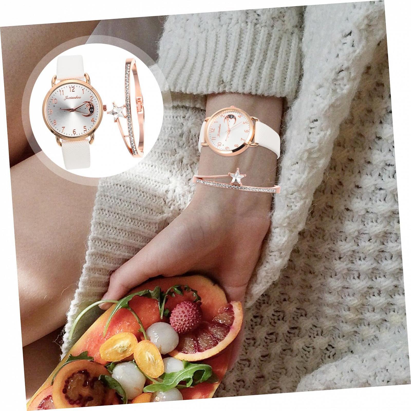 Женские часы Healvian Мотив луны и звезды, фото №7 Женские часы Healvian Мотив луны и звезды, фото №7