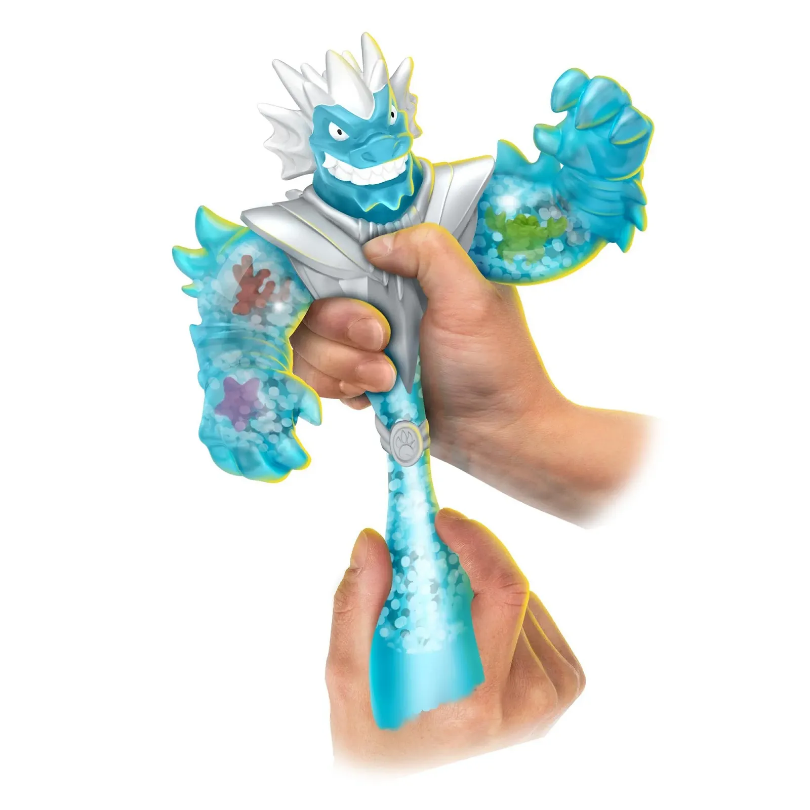 Набор фигурок Heroes of Goo Jit Zu Deep Goo Sea Ice Blast Blazagon vs Horriglow Super Stretchy, фото №4 Набор фигурок Heroes of Goo Jit Zu Deep Goo Sea Ice Blast Blazagon vs Horriglow Super Stretchy, фото №4