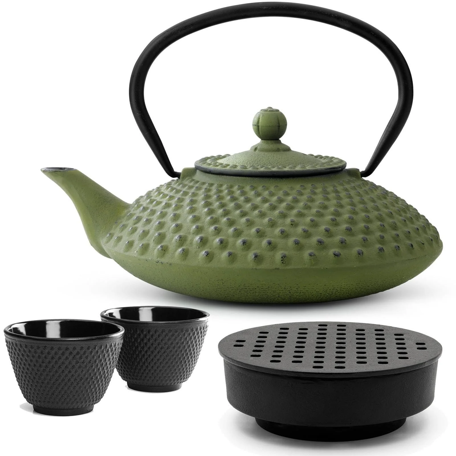 Чайник-заварник Bredemeijer Чавунний 1250 мл Зелений, фото №1