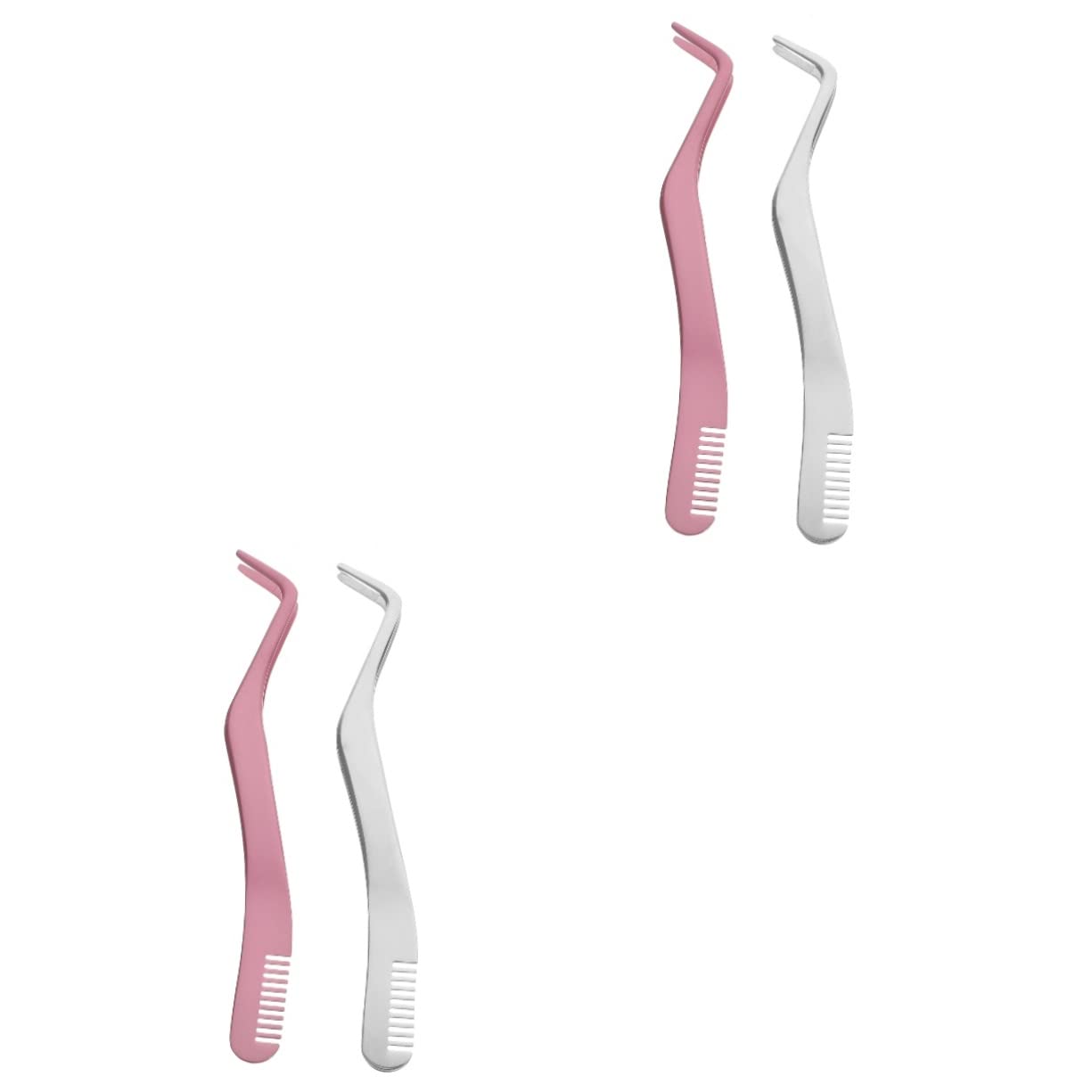 Инструмент для ресниц Angoily 4 шт. нержавеющая сталь, фото №1 Инструмент для ресниц Angoily 4 шт. нержавеющая сталь, фото №1