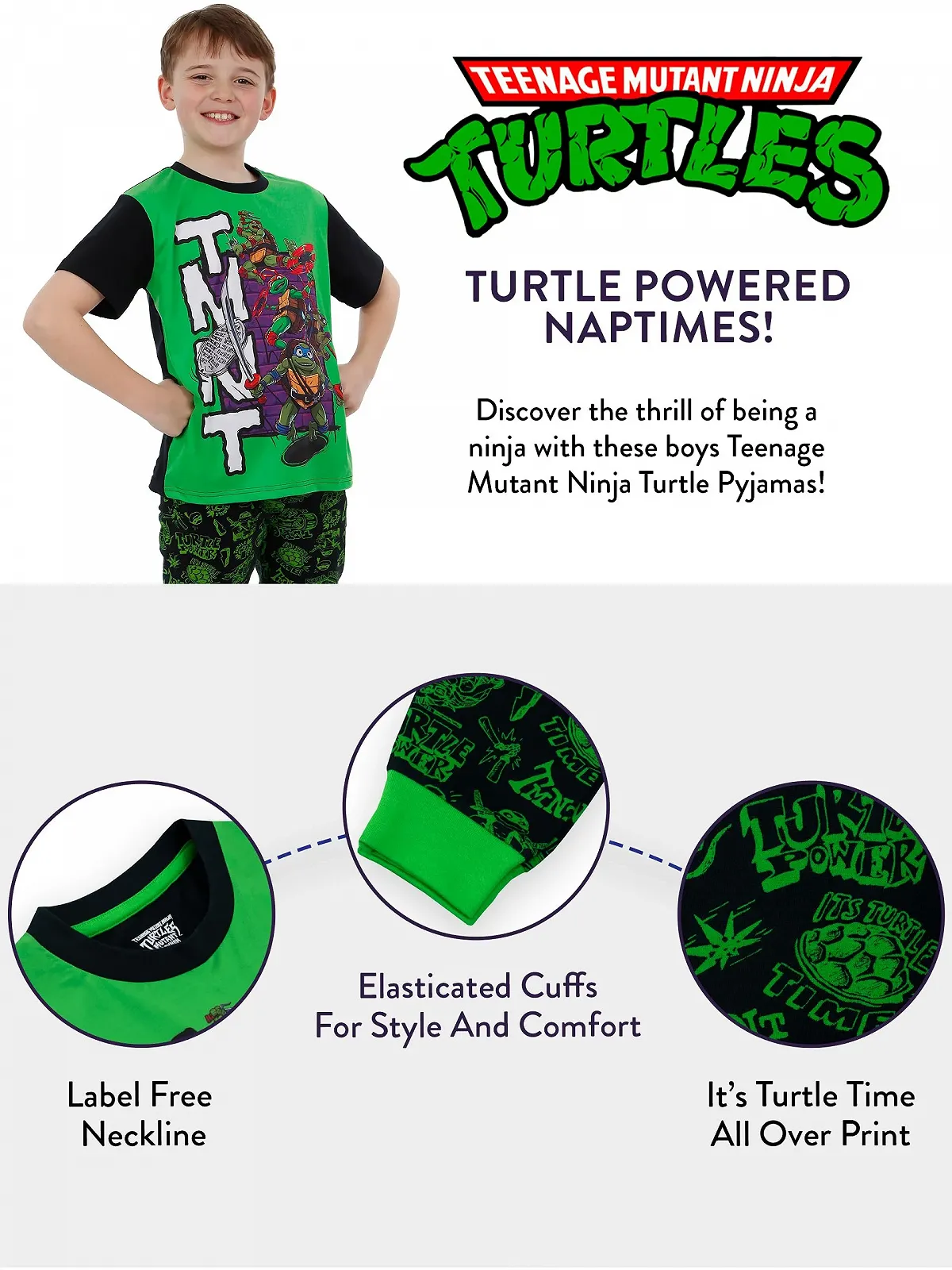 Піжама Teenage Mutant Ninja Turtles TMNT, фото №6 Піжама Teenage Mutant Ninja Turtles TMNT, фото №6