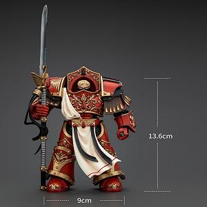 Фигурка JOYTOY Warhammer Horus Heresy Blood Angels Crimson Paladins Squad Crimson, масштаб 1/18, 14,2 см synthetic.ua - Фото 1