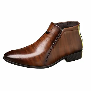 Челси Мужские Сапоги Кожаные - Фото 1