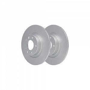 Гальмівний диск ATE 24.0112-0197.1 для PEUGEOT задня вісь synthetic.ua - Фото 1