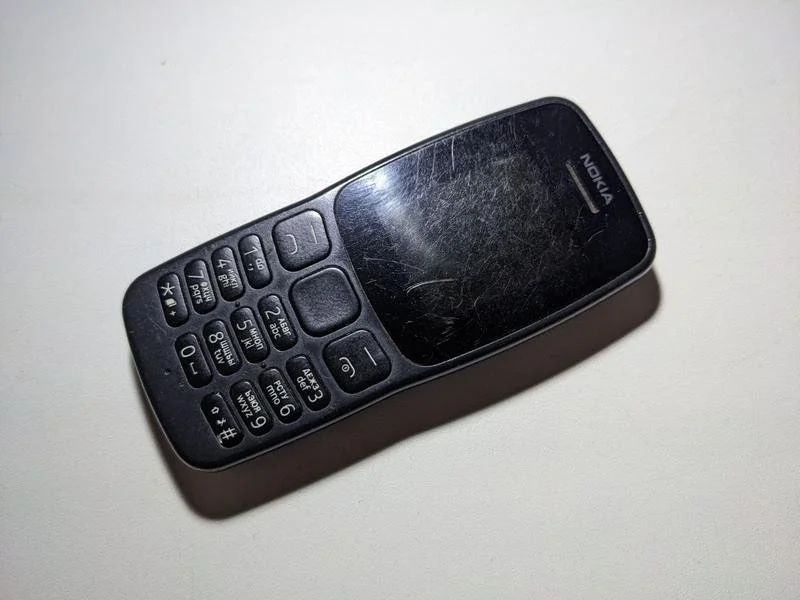 Мобильный кнопочный телефон Nokia 106 Ta1114 Черный, фото №3