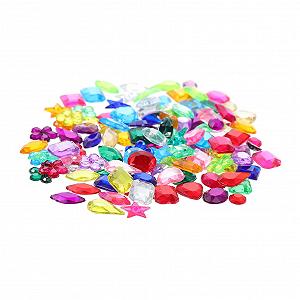 Набір FRCOLOR Alien Акрилові Самоцвіти Кристал Плоска задня частина Стрази Акрилові - Фото 1