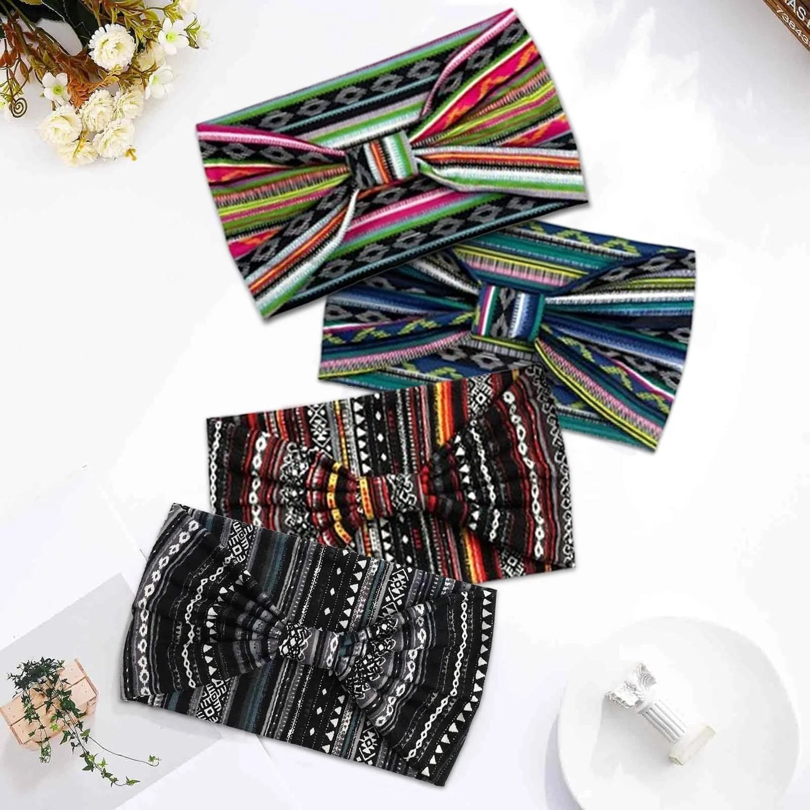 Пов'язка на голову Жіноча Еластична Широка М'яка, фото №7 Пов'язка на голову Жіноча Еластична Широка М'яка, фото №7