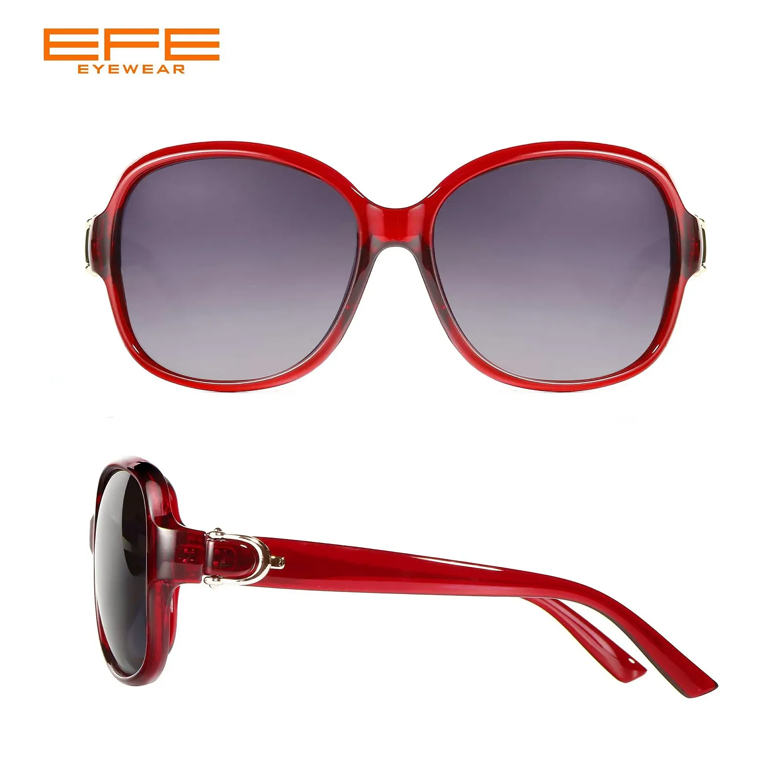 Сонцезахисні окуляри EFE Oversized Polarized Великі Жіночі, фото №2