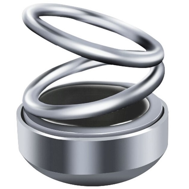 Ароматизатор в автомобиль Левитирующие кольца от солнечного света MIO 1 сменный картридж Серый 050967, фото №1 Ароматизатор в автомобиль Левитирующие кольца от солнечного света MIO 1 сменный картридж Серый 050967, фото №1