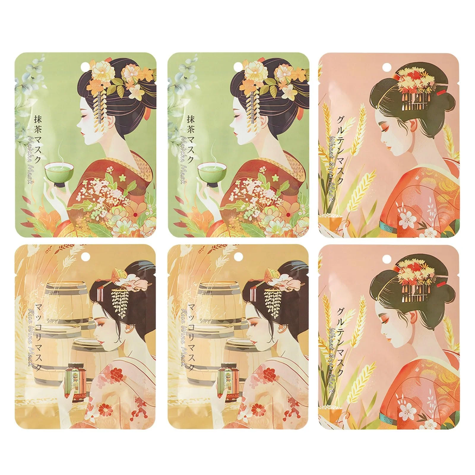 Тканинна маска Shefave Японський догляд за шкірою, Відновлююча, фото №1