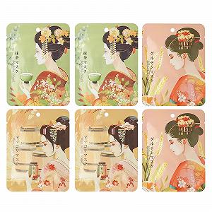 Тканевая маска Shefave Японский уход за кожей Типы Тканевые маски для лица Набор красоты, Маска для лица с корейской центеллой азиатской, Восстанавливающая маска, Маска для лица против акне, Антиоксидант (M, Mix 1) - Фото 1