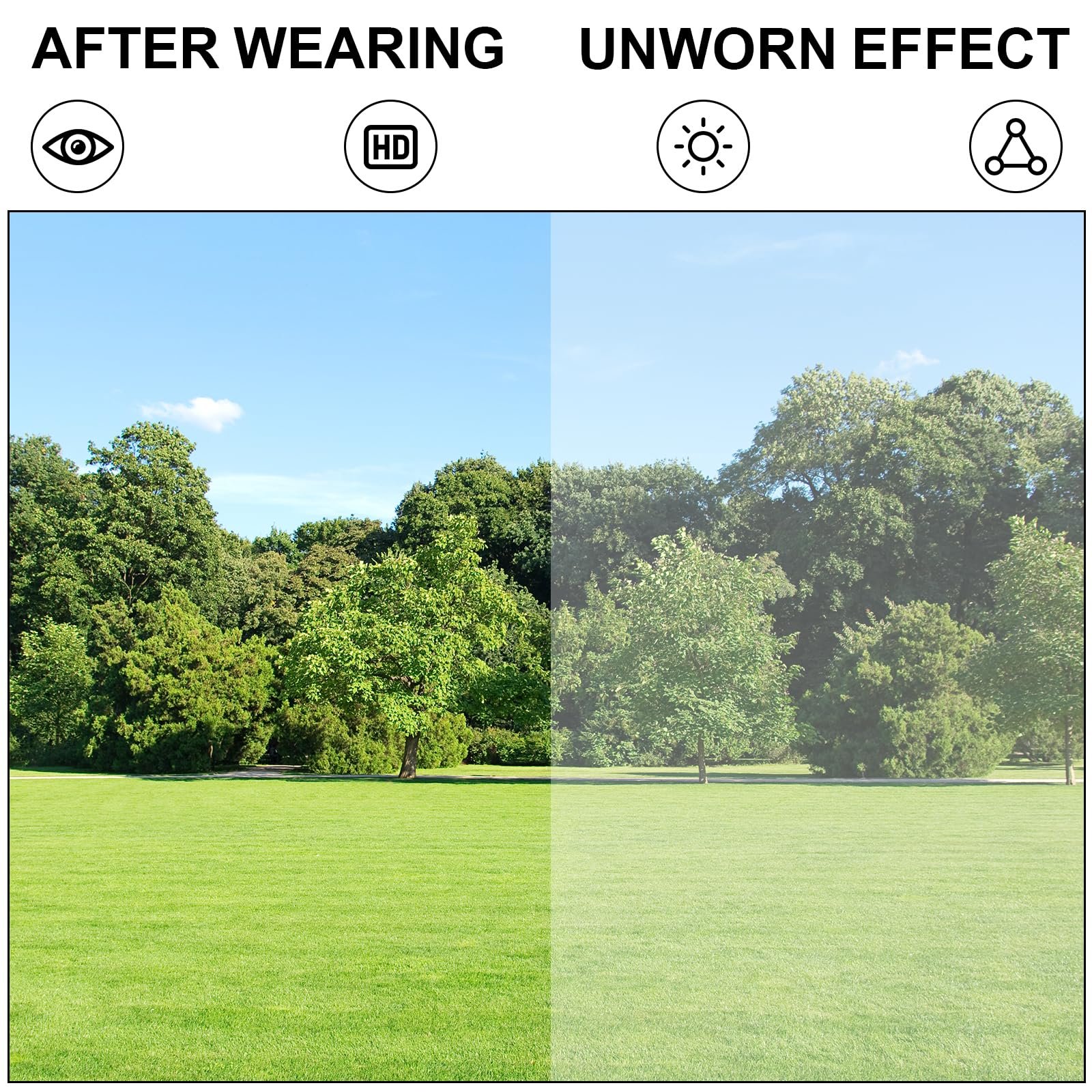 Набір Сонцезахисні Окуляри Квадратні Вінтажні 90-х Ретро, фото №6