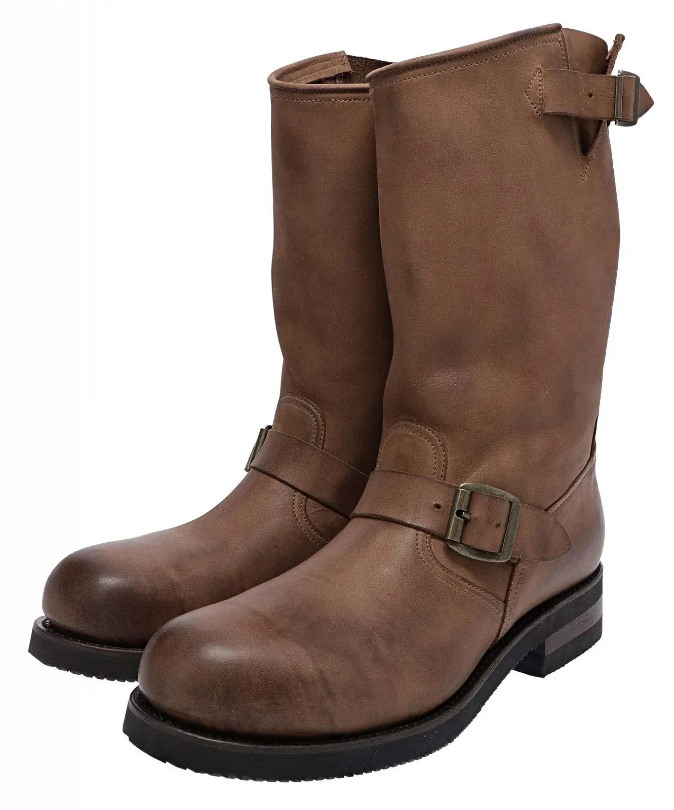 Чоботи Biker Boots FB Fashion ANIBAL Сталевий Носок Коричневий, фото №2