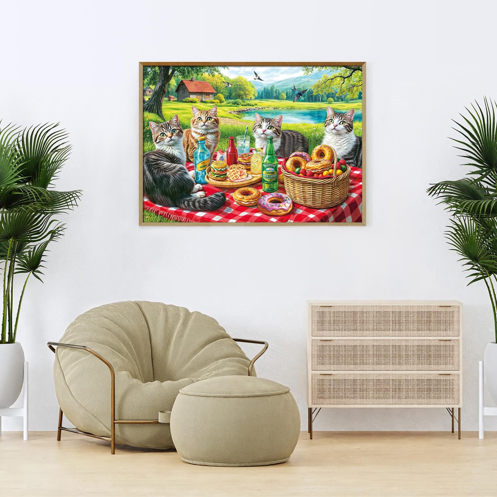 Пазл 500 деталей Кіт у поході 49 x 35 см, фото №4